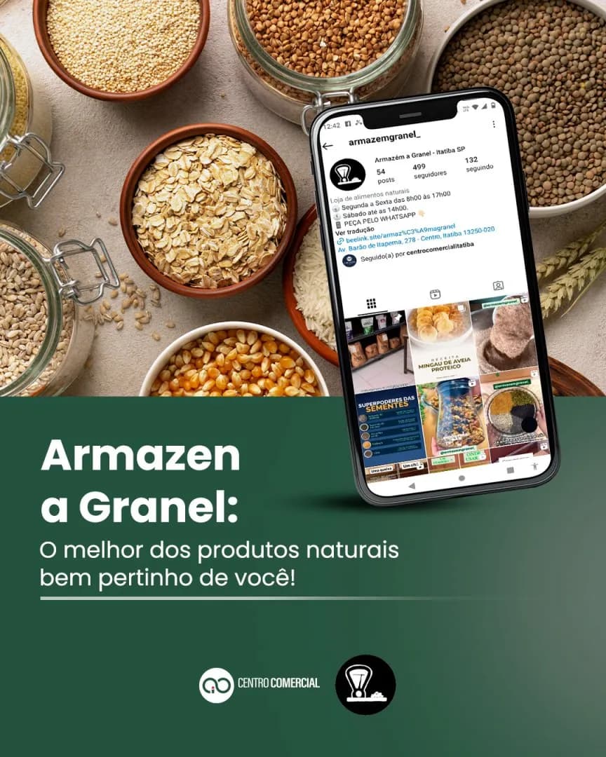 Armazém a Granel — Produtos Naturais em Itatiba em Itatiba