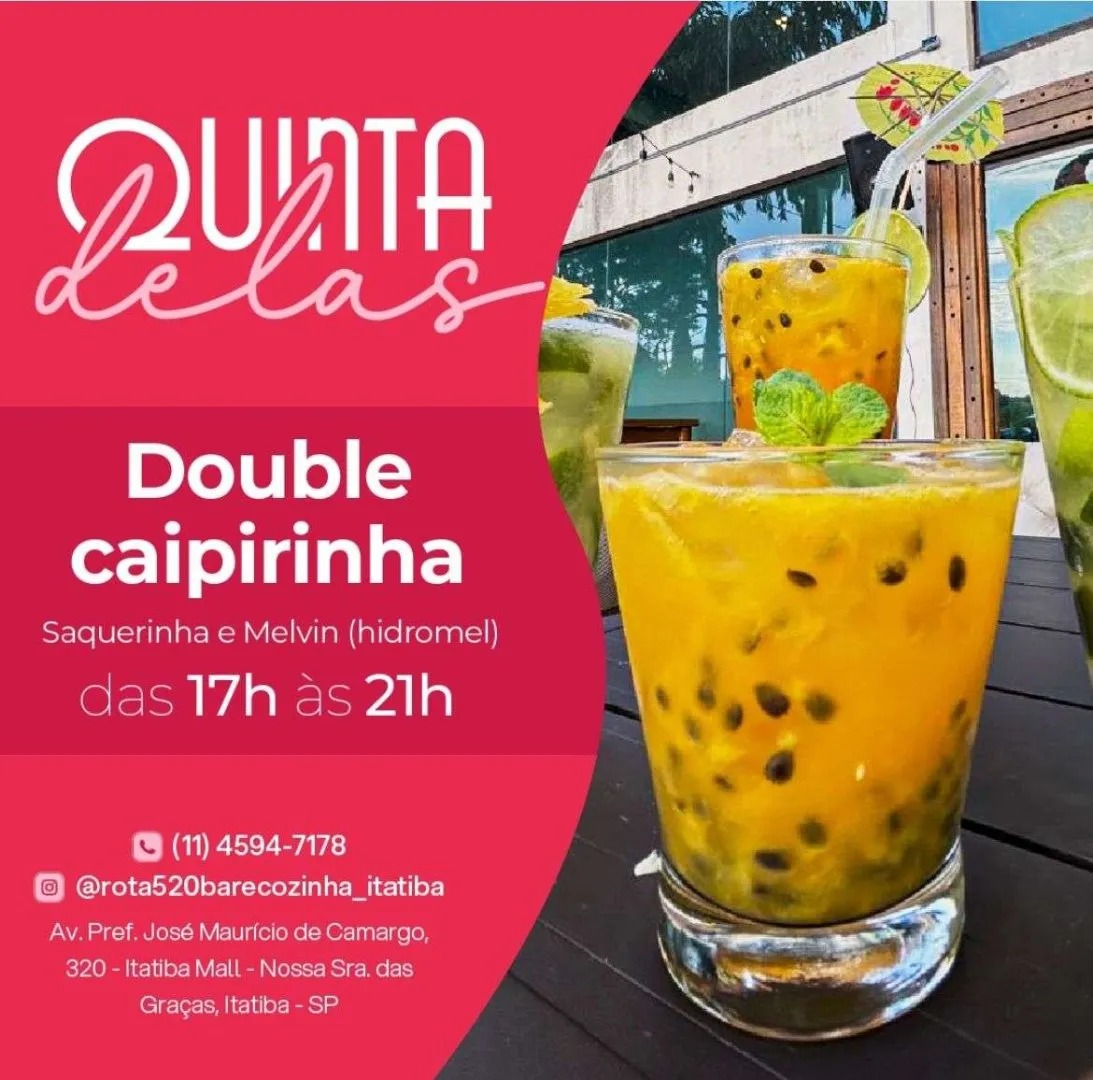 Rota 520 — Bares em Itatiba em Itatiba